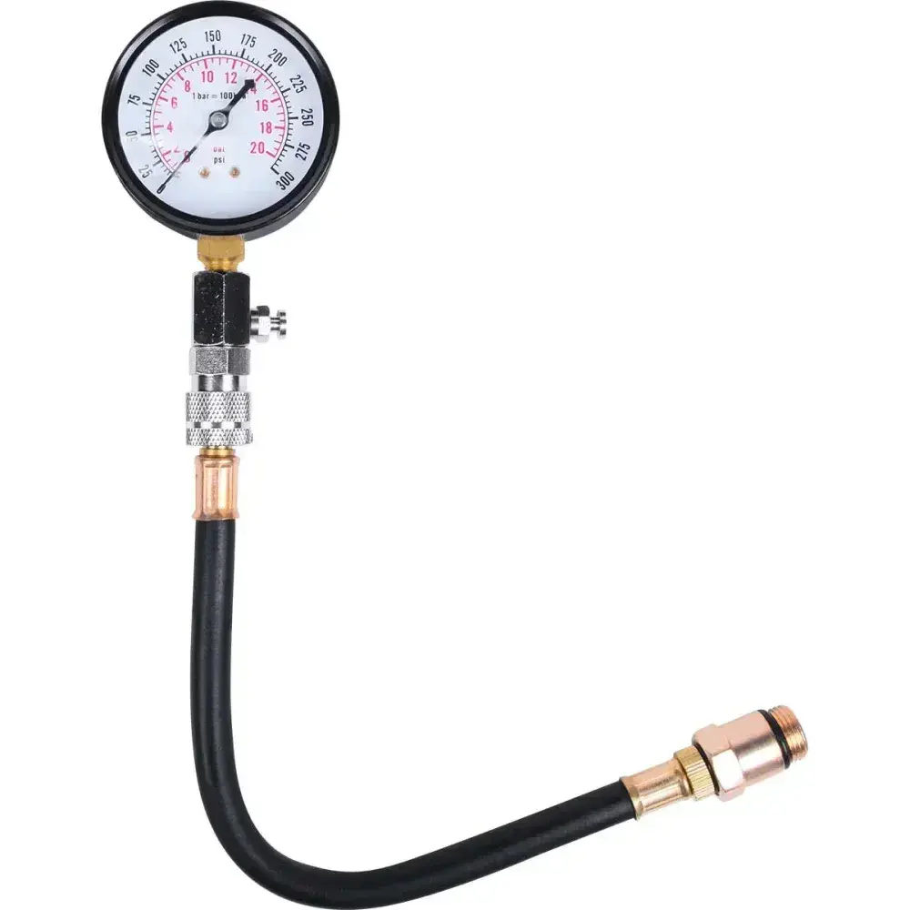 Medidor de compressão para motor 0-300PSI 21BAR Bumafer — fotografia 8