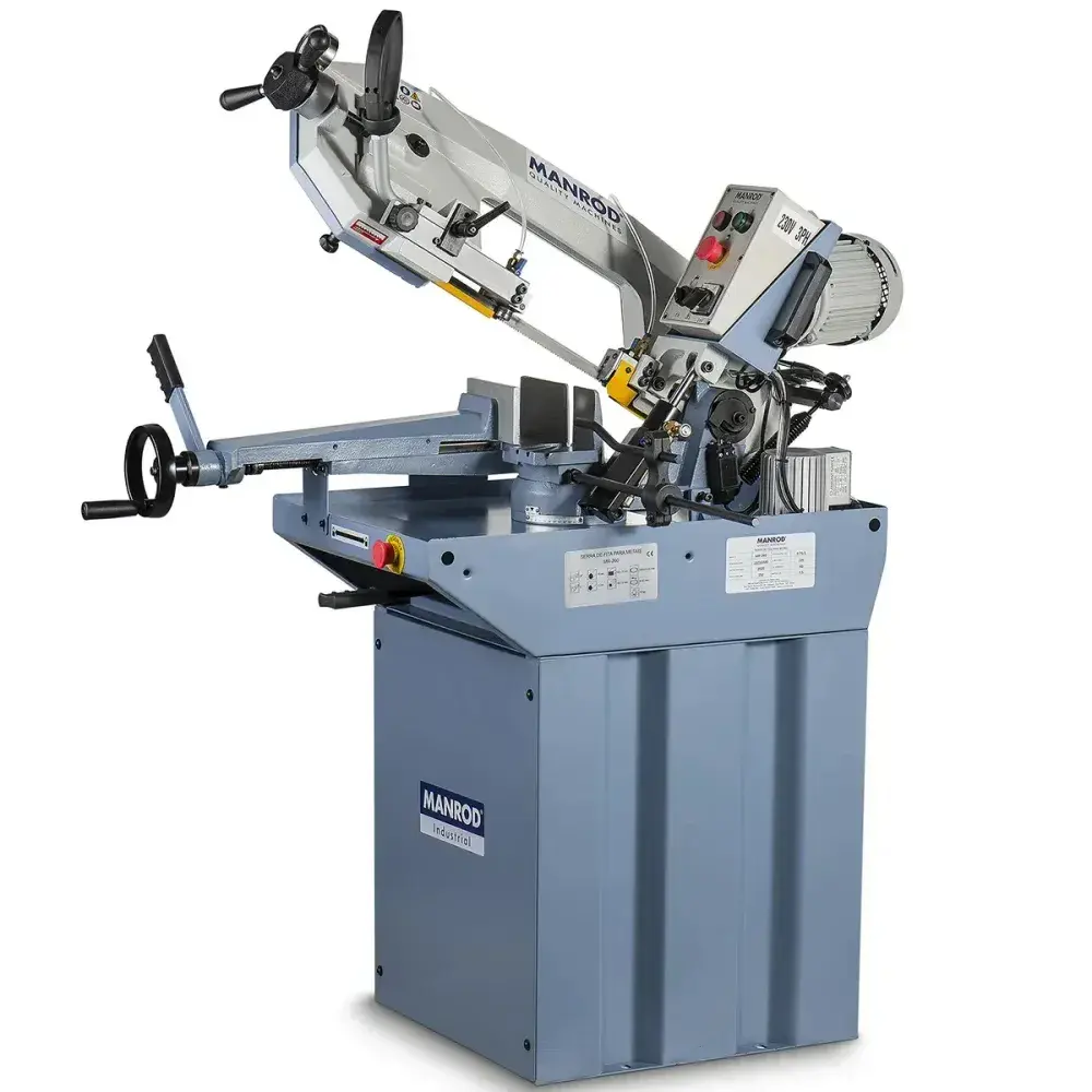 Máquina serra de fita MR-275 trifásico 220V industrial Manrod — fotografia 5