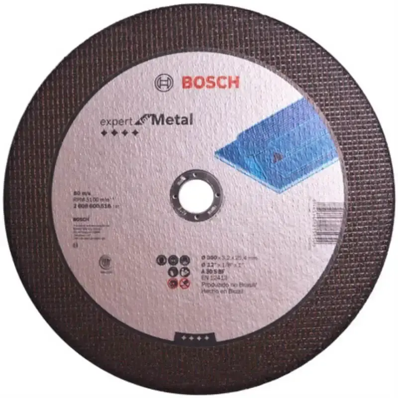 Disco de corte 12 POL para ferro furo 1 POL expert G30 for metal Bosch — fotografia de referência