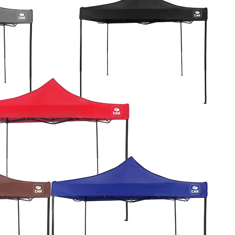 Tenda Gazebo Dobrável 3 x 3 Metros Oxford BEL Azul Belfix — fotografia 3