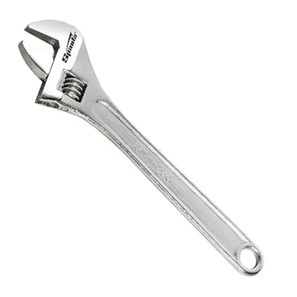 Chave inglesa ajustável 8 POL 200MM aço CRV cromada 1552555 Sparta