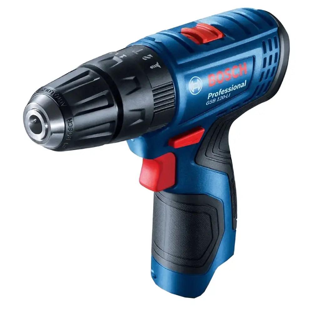 Parafusadeira furadeira à bateria 12V GSB 120-LI com impacto sem bateria e sem carregador Bosch — fotografia de referência