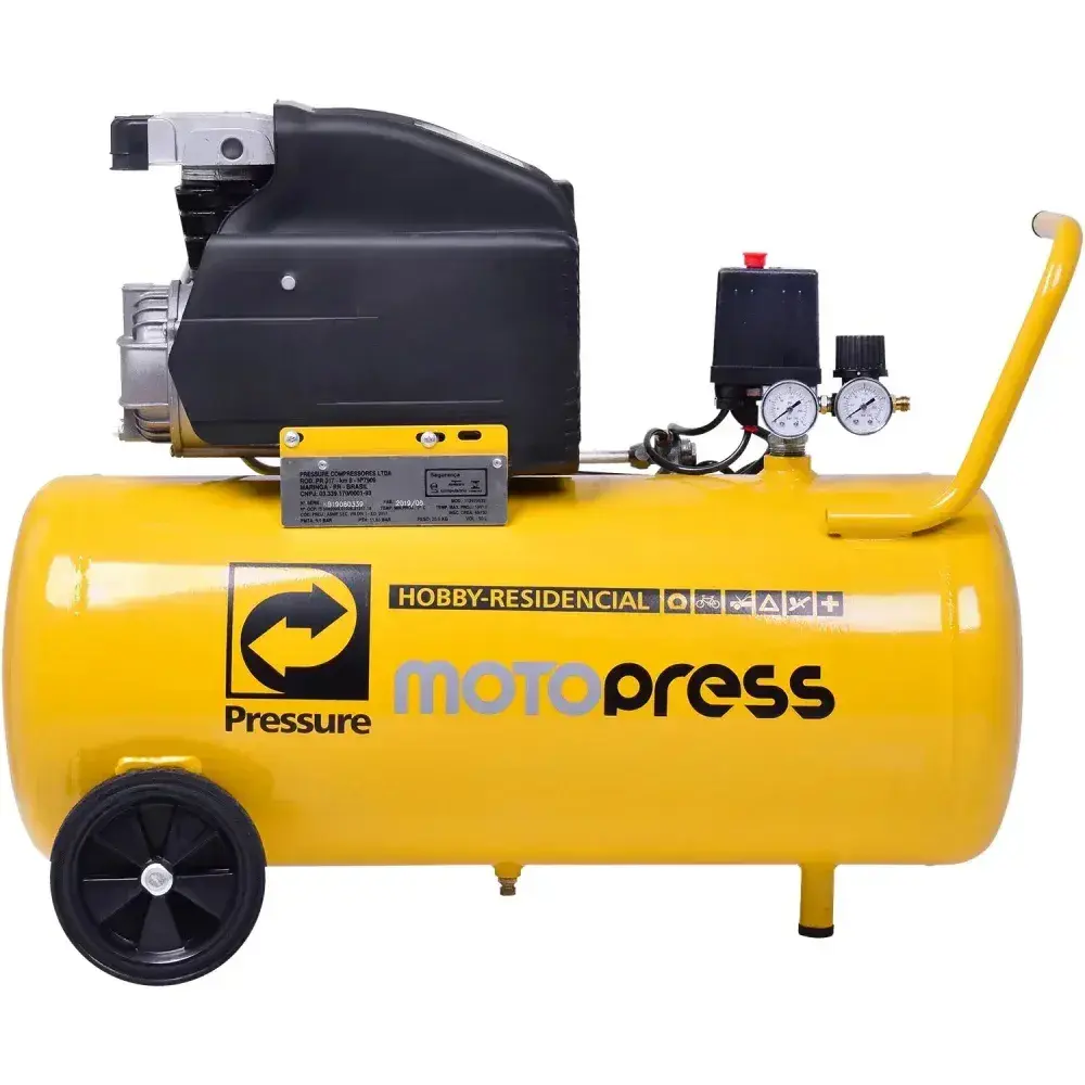 Moto compressor 50L 8PCM 60HZ lubrif Pressure - 220V — fotografia 6