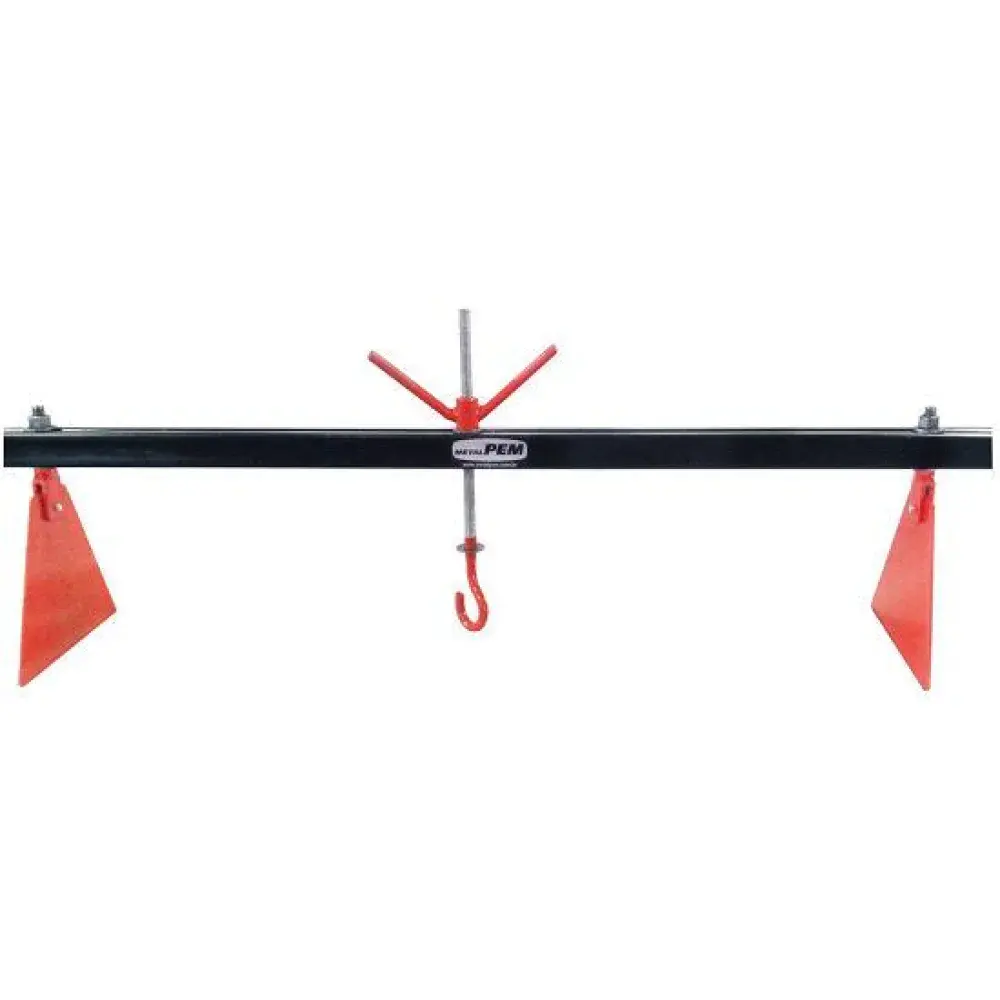 Suporte universal para apoio de motores com 1 gancho metal pem