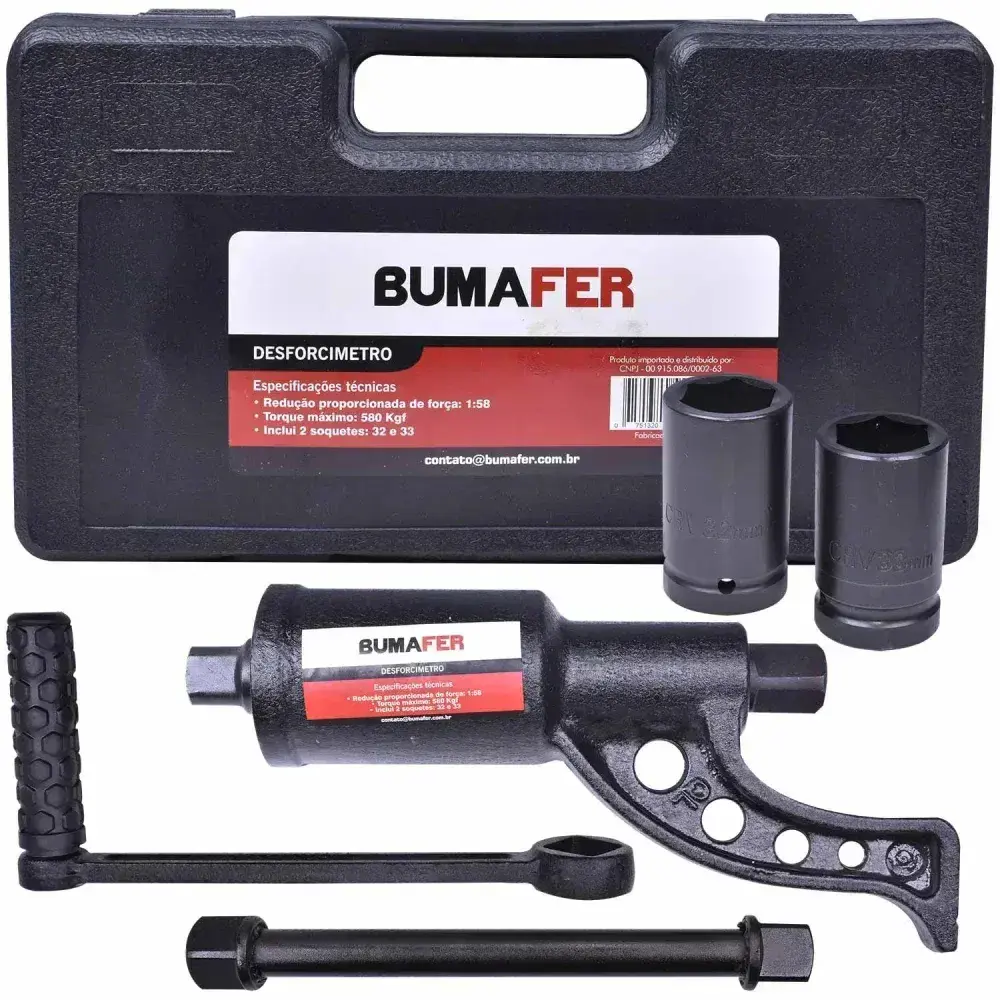 Desforcímetro multiplicador de torque DT-B01 580KGF Bumafer — fotografia 8
