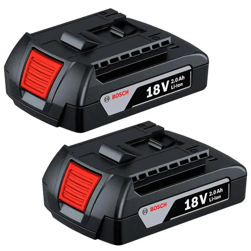 Parafusadeira bateria impacto 18V 65NM GSB 185-LI kit 2 baterias bivolt Bosch + kit 10 brocas — fotografia 6