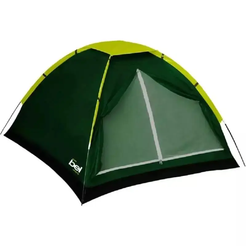 Barraca para Camping Iglu 2.0 x 2.0 Metros Até 4 Pessoas + Colchão Inflável Solteiro — fotografia 2