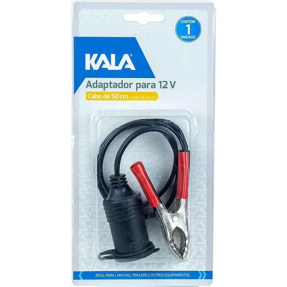 Adaptador para carga de 12V da Kala