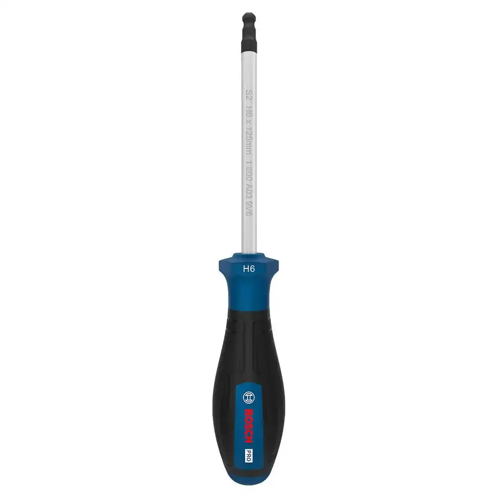 Chave de fenda hexagonal PRO H6X125MM bosch Bosch Ferramentas Manuais