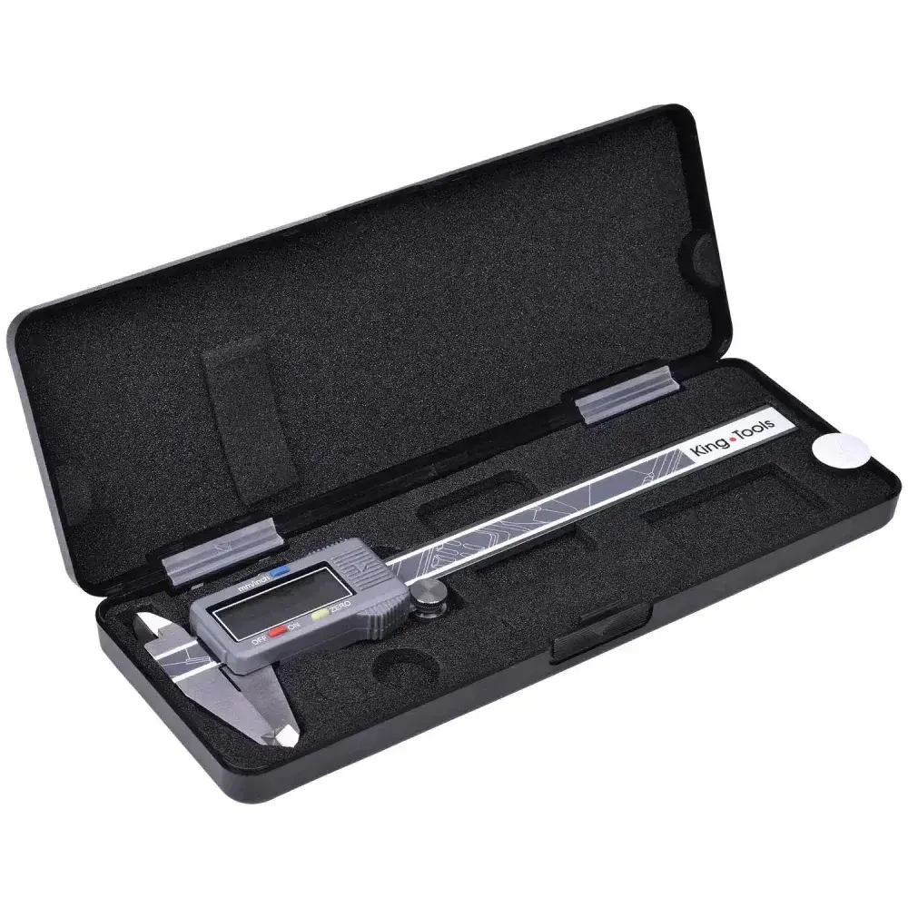 Paquimetro digital 150MM 0,01 mm kingtools 502150BL King Tools — fotografia 8