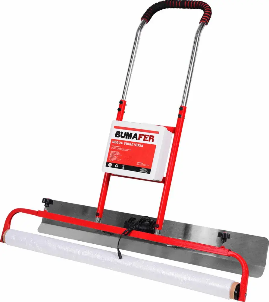 Régua vibratória para concreto 6AH 24V 9KG Bumafer