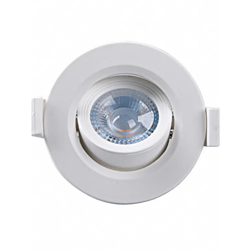 Spot led embutir 5W MR16 alltop redondo 3000K biv Taschibra — fotografia de referência