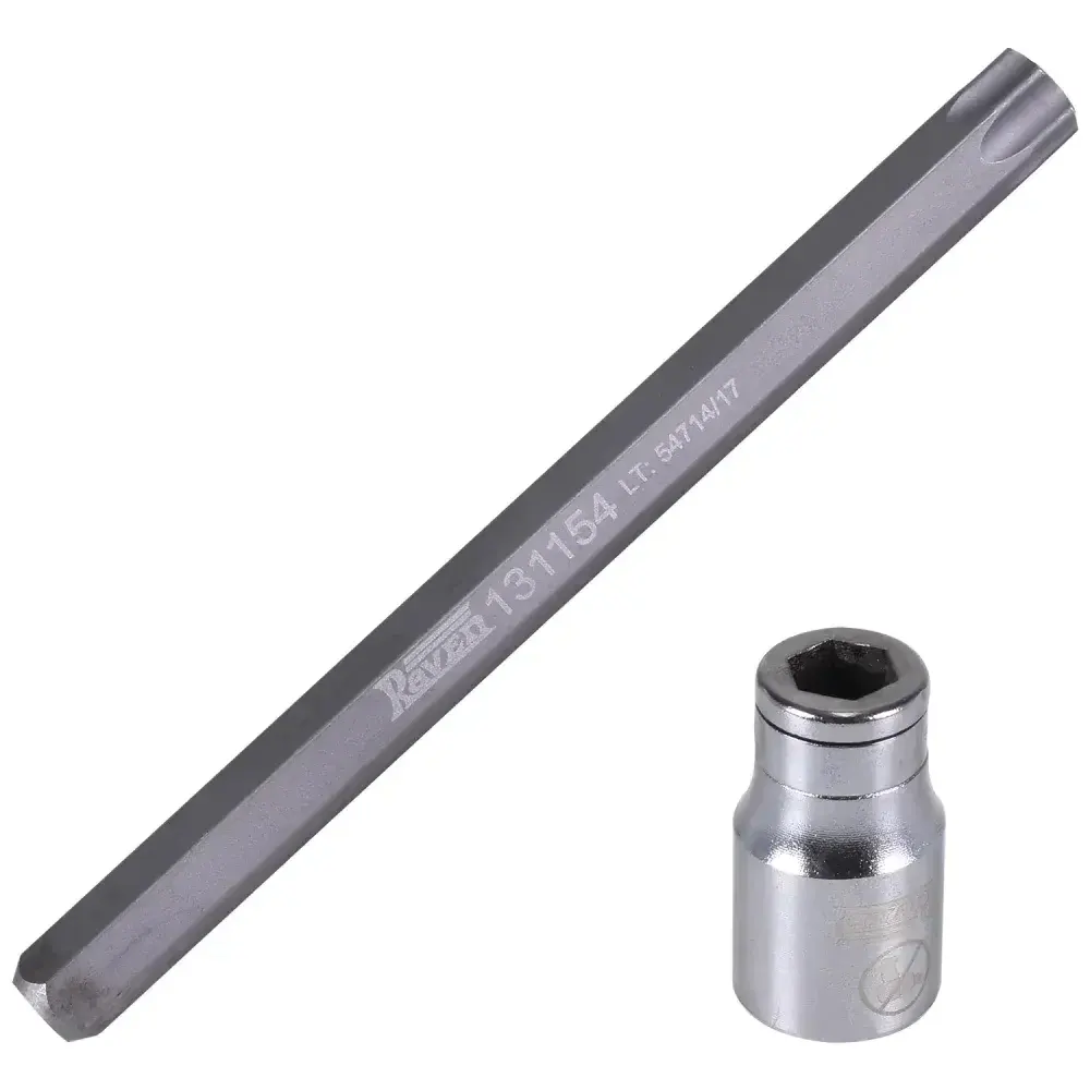 Chave hexalobular T55 encaixe 1/2 parafuso cabeçote Raven em oferta — fotografia 6