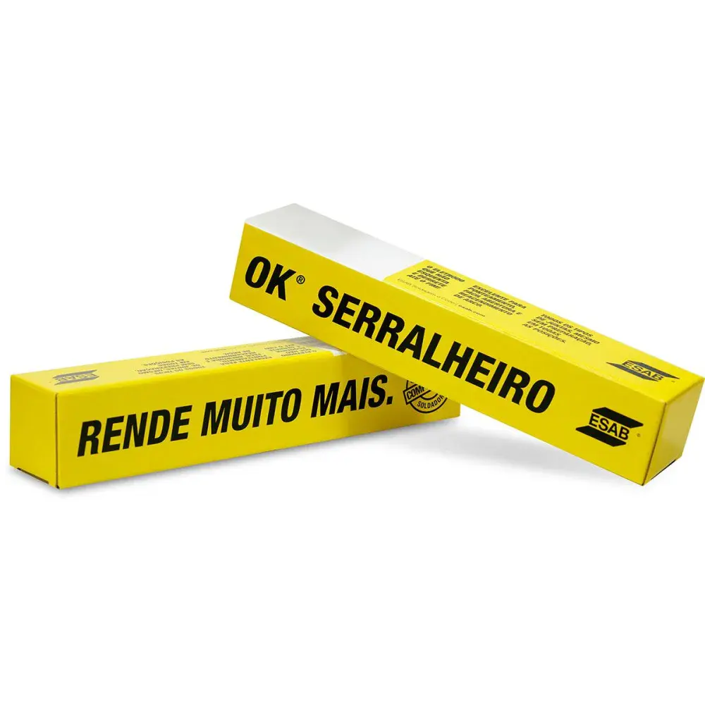 Eletrodo para serralheiro 6013 ok 4,00MM caixa 5KG Esab