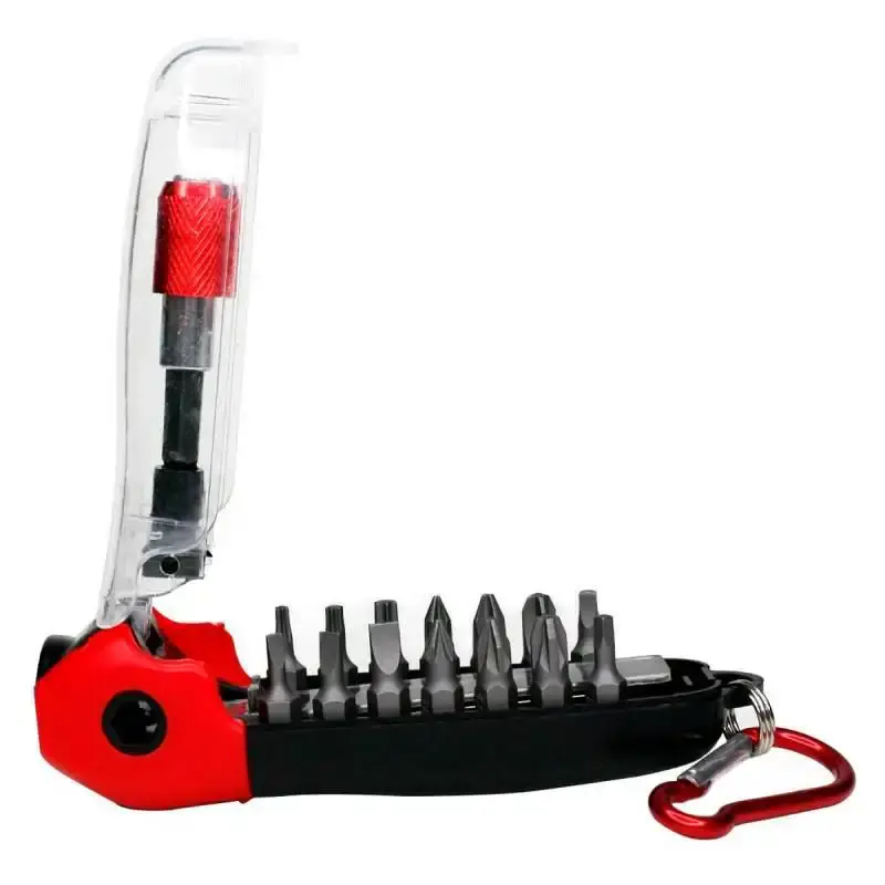 Jogo de bits phillips e fenda + adaptador com 18 peças MTX