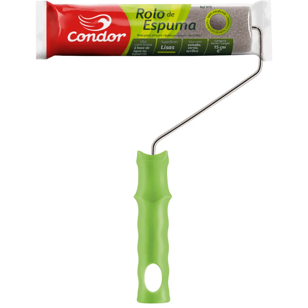 Rolo de espuma pintura com 15CM modelo 8094 do Condor