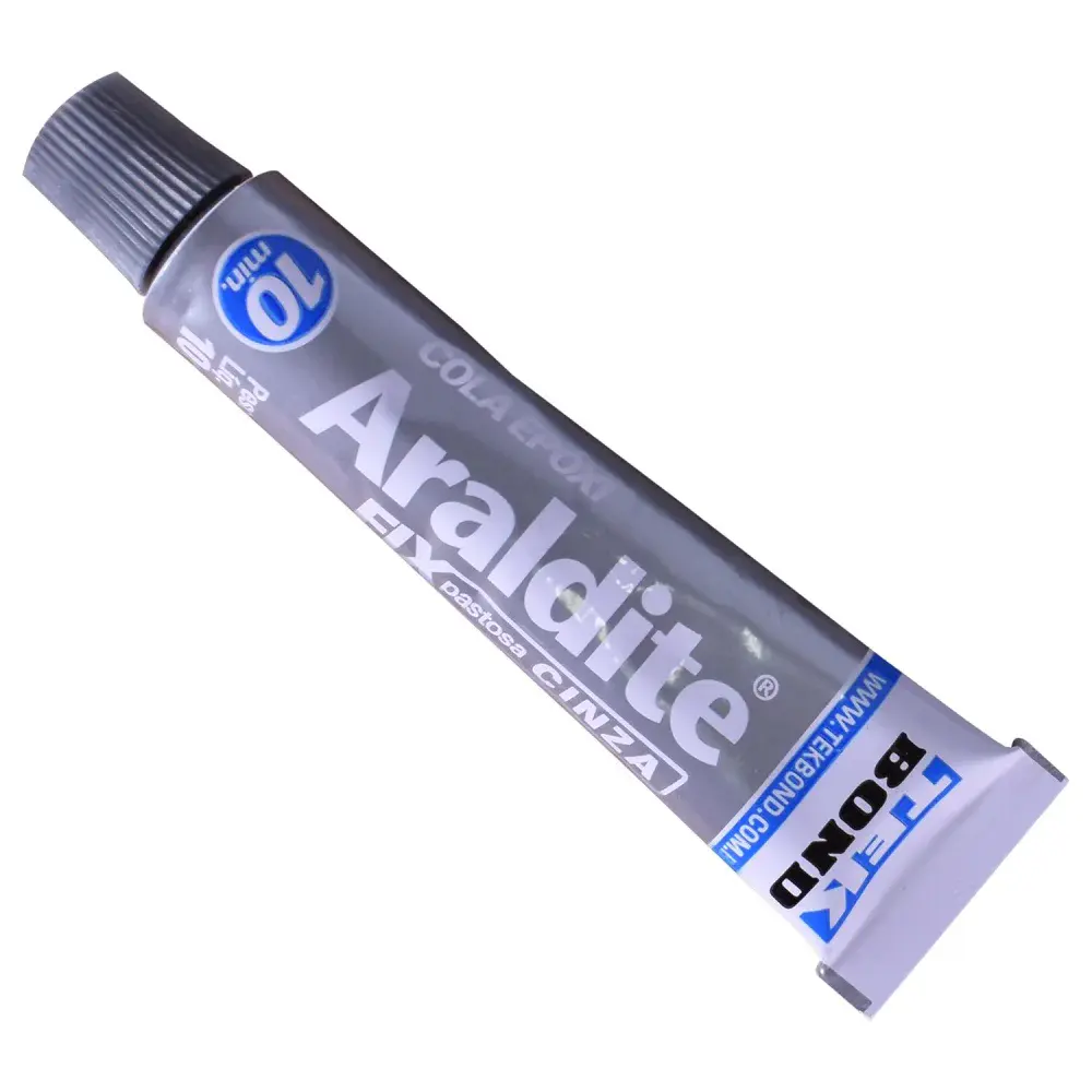 Adesivo Araldite fix cinza 20G tekbond — fotografia 3