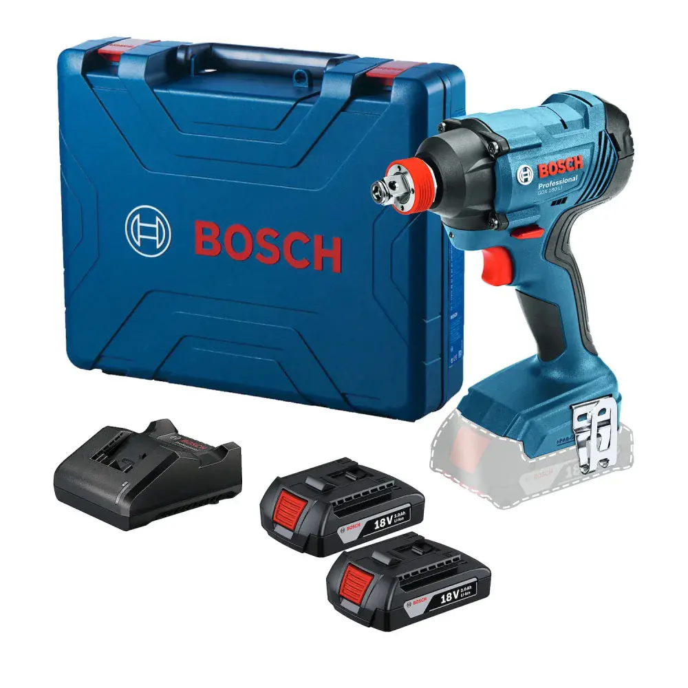 Chave de impacto sem fio gdx 180-LI professional biv Bosch — fotografia 8