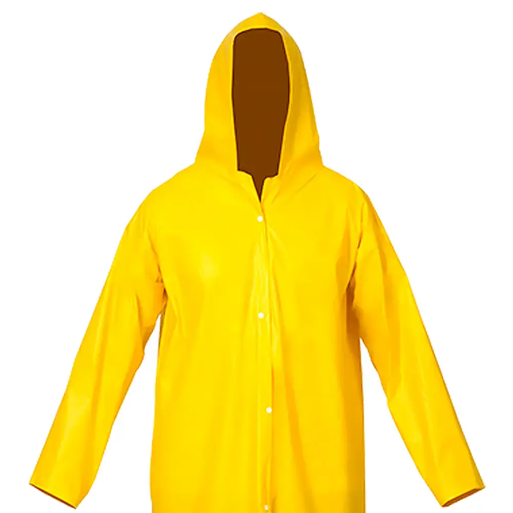 Capa de chuva em PVC laminado com forro amarela tamanho g 7015022954 nove 54 Nove54 — fotografia 2