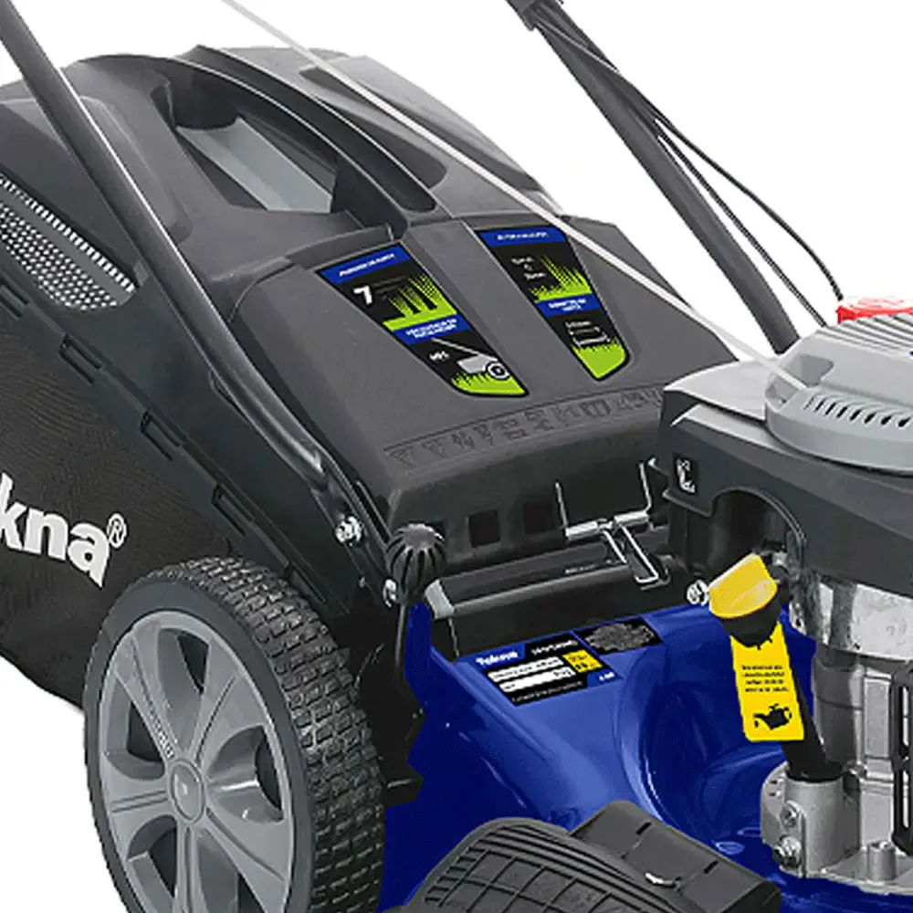 Cortador de grama à gasolina 6 HP 4T com tração e recolhedor 2212101 Tekna — fotografia 3