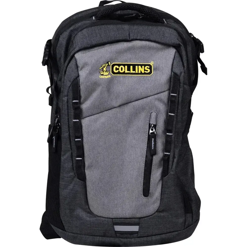 Mochila para notebook cinza/ grafite até 10 kg Collins — fotografia 5