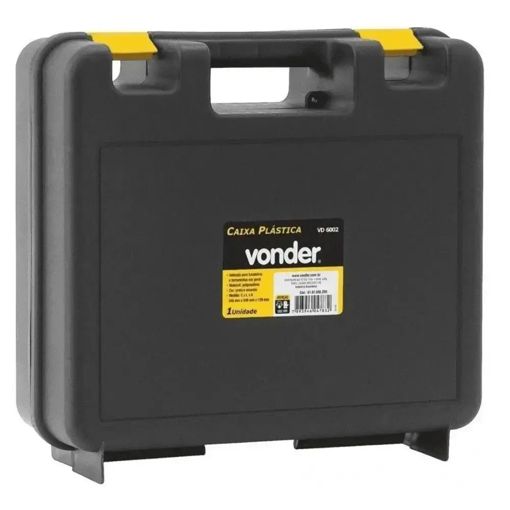Maleta para furadeira / parafusadeira 14 polegadas VD-6002 Vonder — fotografia de referência