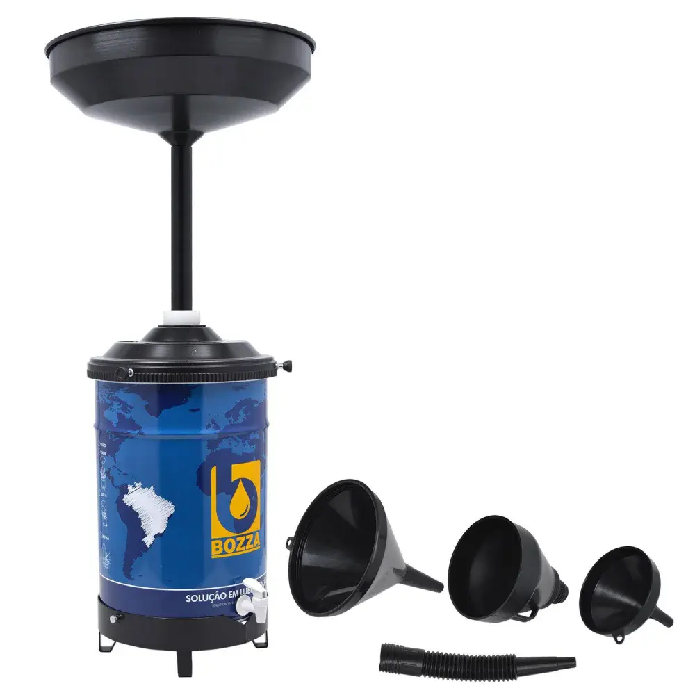Estante pingadeira 24 litros com funis 1010-CF-G2 Bozza
