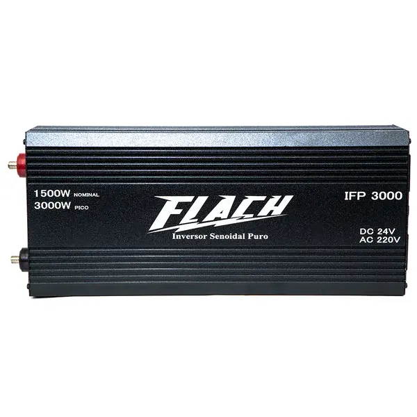 Inversor de tensão IFP3000-2 senoidal puro 24V/220V - Flach