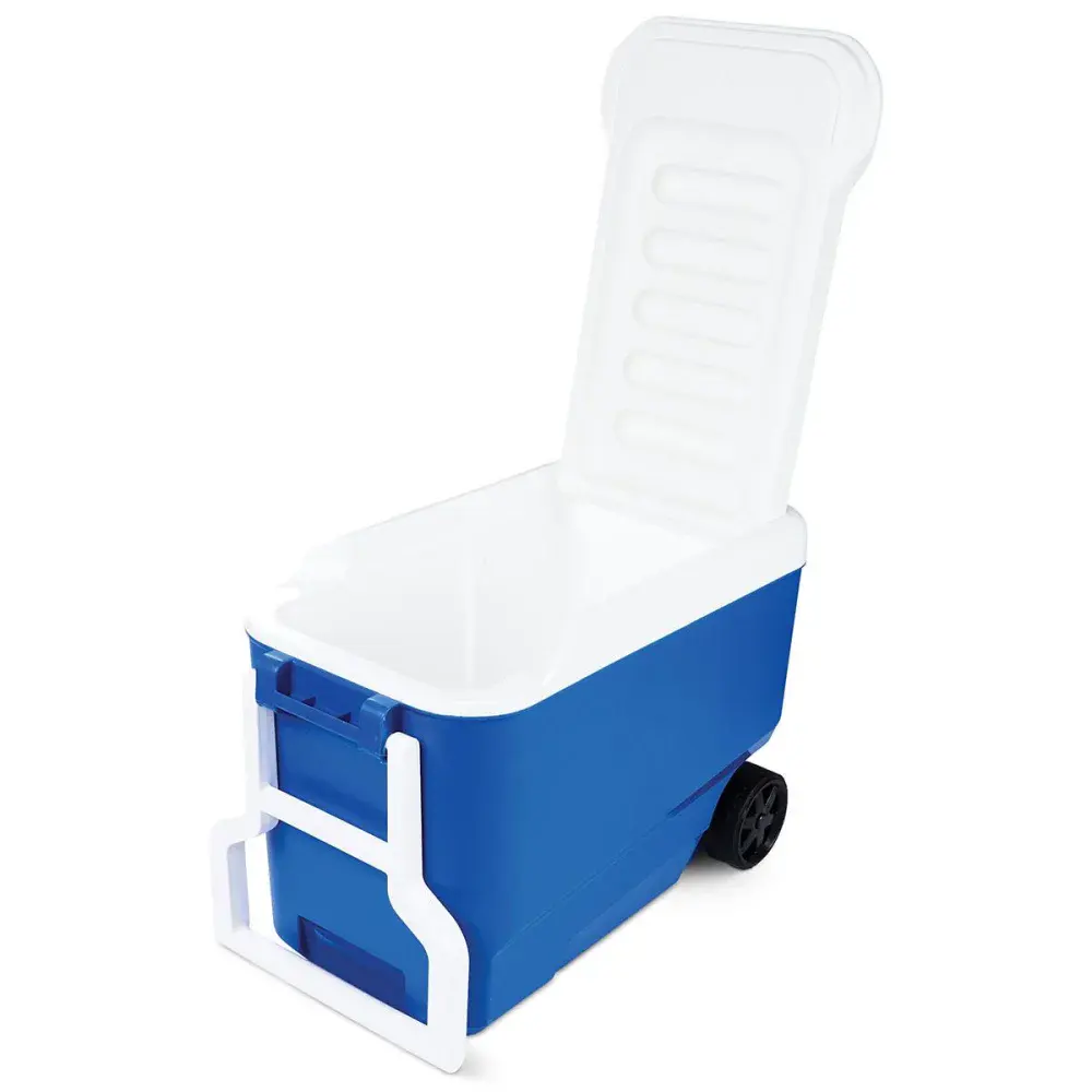 Caixa térmica wheelie cool azul 36L Igloo — fotografia 2