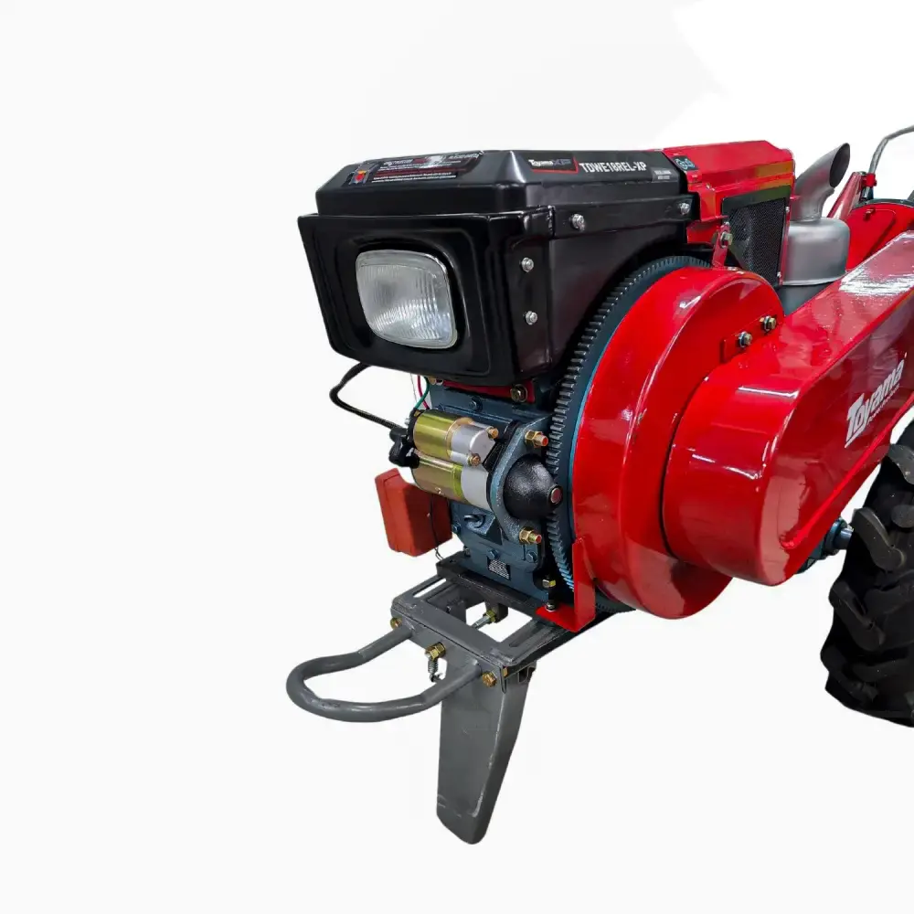 Motocultivador diesel 16,5 HP 4T 942 CC microtrator TDWT80TE 707-006 Toyama — fotografia 3