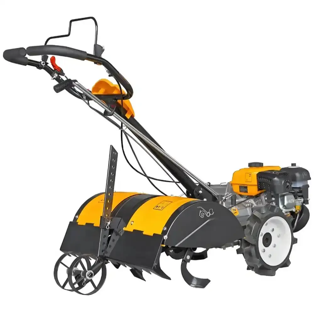 Motocultivador gasolina 7,0 HP 4T 212 CC plantio e aviário rodas e enxadas ZT810 Zmax — fotografia 3