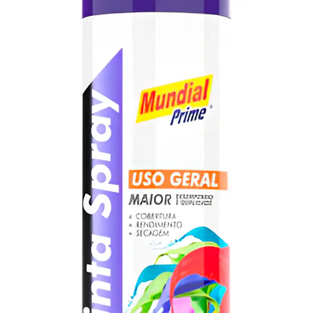 Tinta spray 400ML azul escuro 03 uni mundial prime — fotografia 3