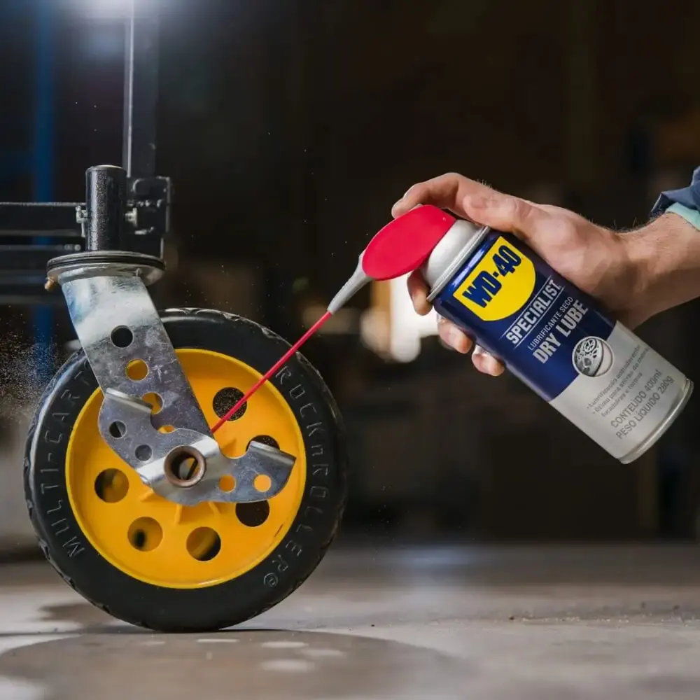 Lubrificante seco aerossol 400 ML specialist dry lube Wd-40 — fotografia 5