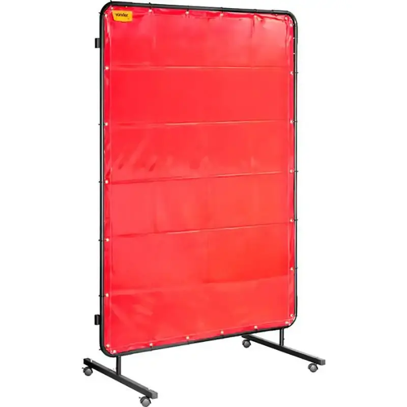 Cortina de Proteção para Solda com Suporte Metálico 1.22 x 1.78 Metros VONDER — fotografia 2