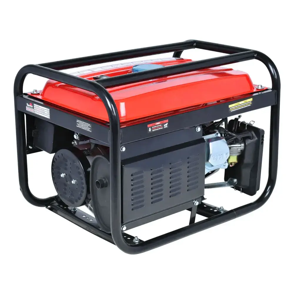 Gerador de energia a gasolina 3,1 kva bivolt partida manual TG3200CXR Toyama com parafusadeira furadeira 12V bivolt evald — fotografia 2