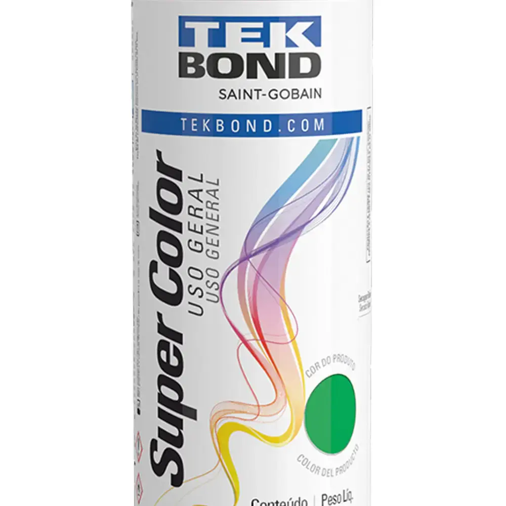 Tinta spray 350ML verde 23161006900 Tekbond — fotografia 3