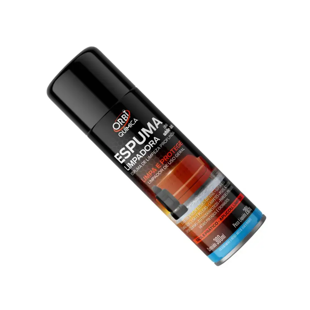 Espuma multi uso limpas estofados 300ML 9123 Orbi — fotografia 5