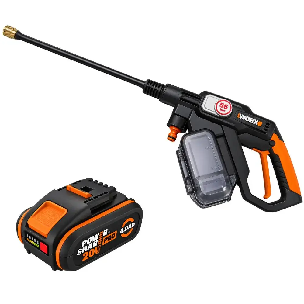 Lavadora de alta pressão brushless 20V com bateria de lítio WA3644 Worx