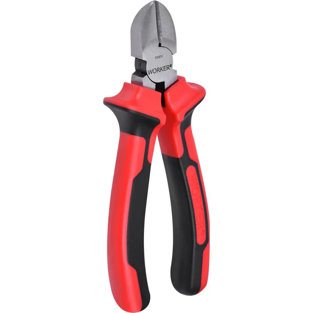 Alicate de corte diagonal 6 1000V Worker — fotografia 3