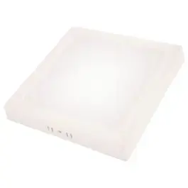 Plafon led quadrado sobrepor 18W 6500K luz branca 58026305 Tramontina — fotografia 2