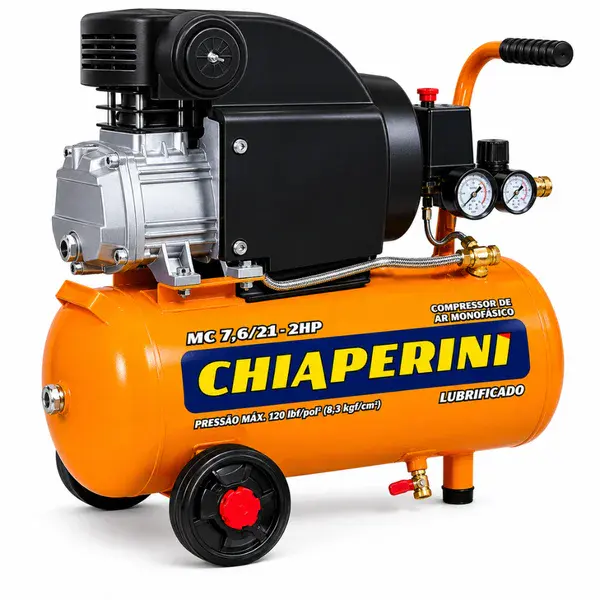 Compressor 220V 7.6/21L 2HP - Chiaperini