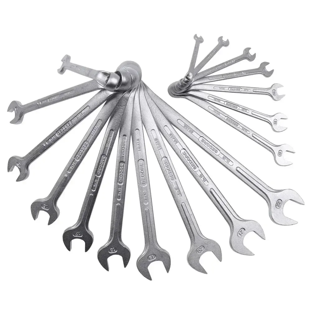 Chave combinada jogo 6 a 22 mm Gedore 17 peç — fotografia 6