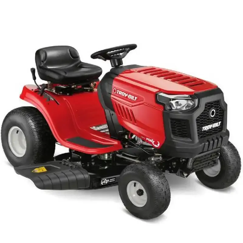 Trator para cortar grama 19.5HP à gasolina 4T 547CC bomba de óleo troy-bilt — fotografia de referência