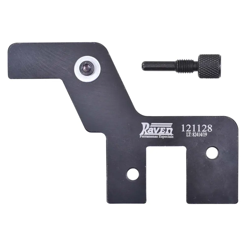 Par de ferramentas para posicionar os motores ford duratec Raven — fotografia de referência