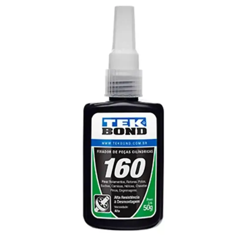 Cola 160 fixador de rolamentos 50 GR verde 10191004300 Tekbond