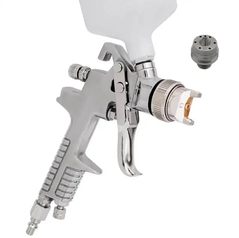 Pistola de pintura hvlp tipo gravidade 600 ML EVR-550 EVR — fotografia 2