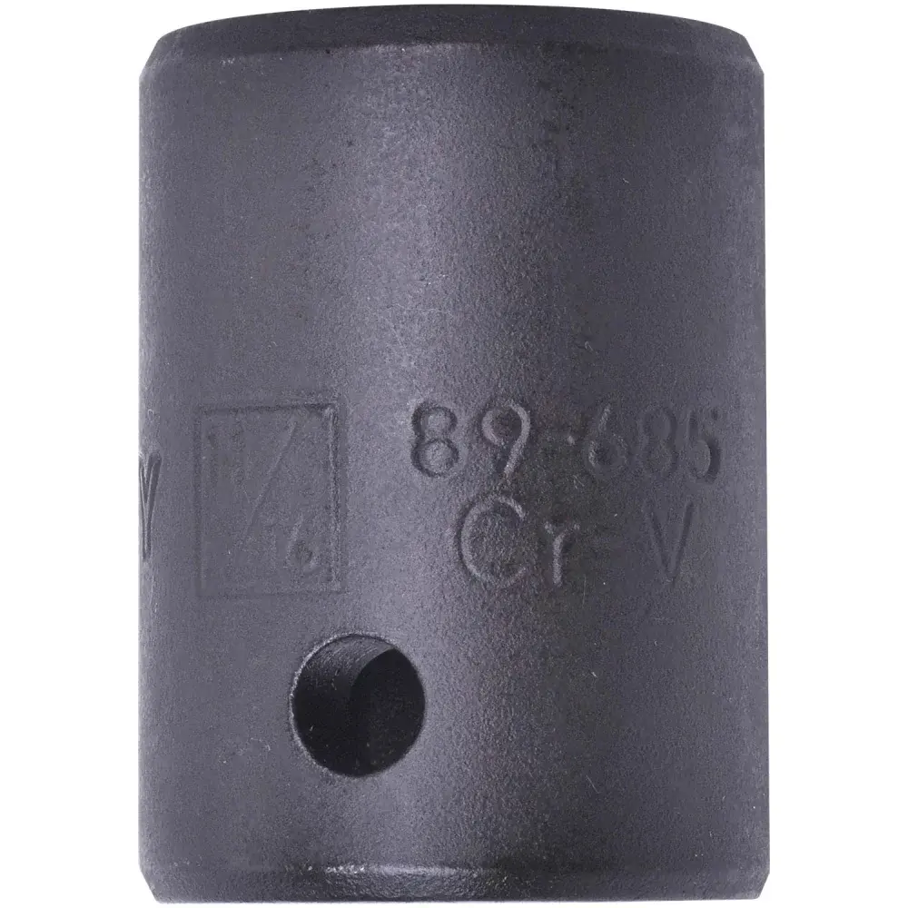 Soquete de impacto curto 11/16" encaixe 1/2" 4-89-685 Stanley