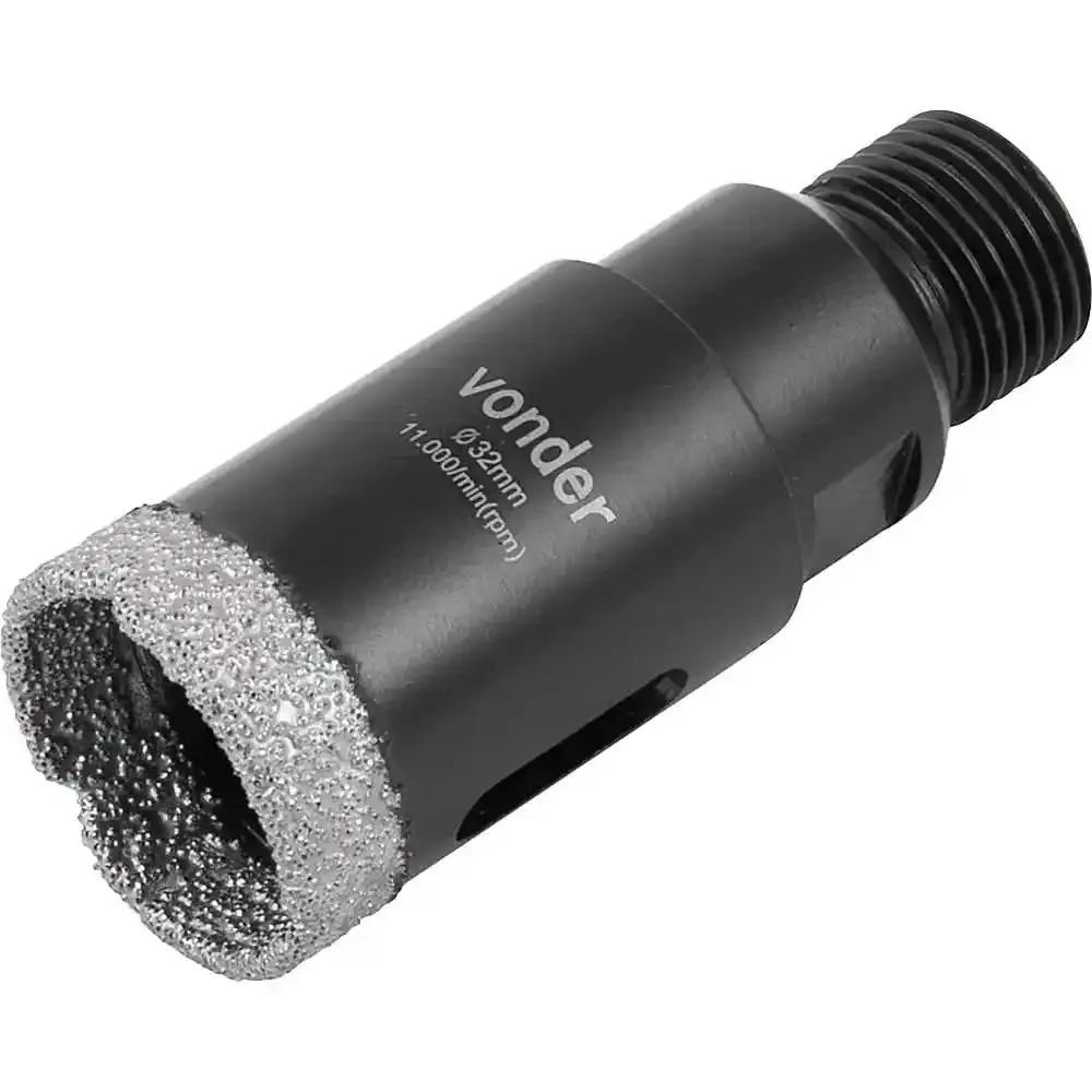 Serra copo diamantada 32MM para esmerilhadeira Vonder