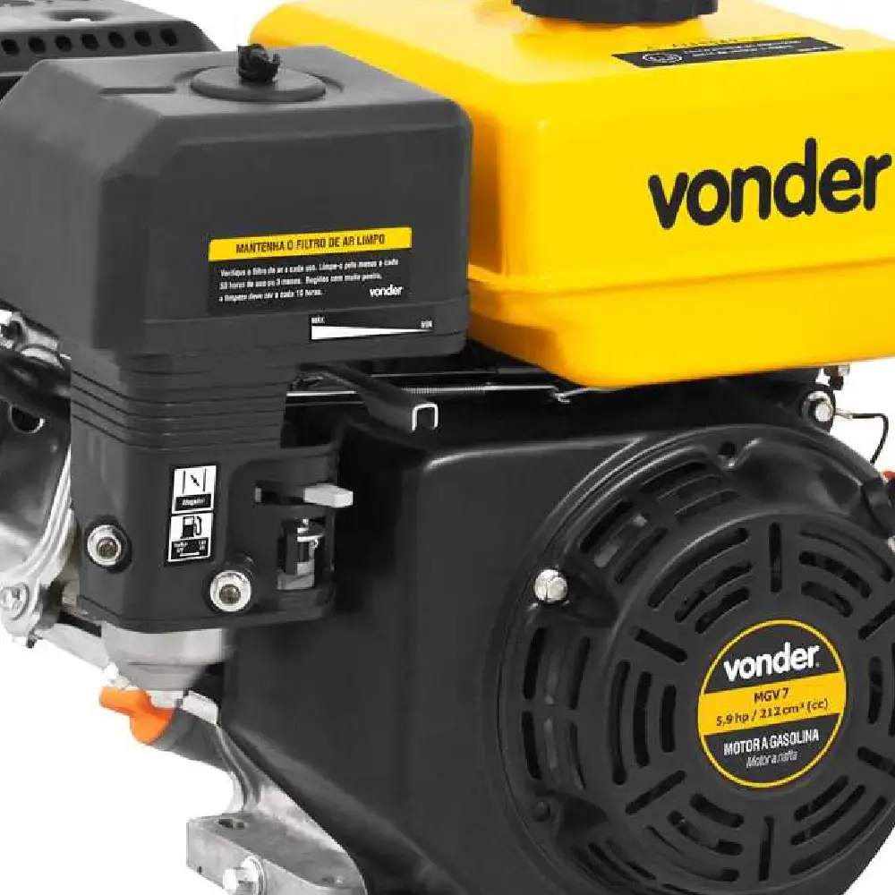Motor gasolina 7 HP 4 tempos partida manual MGV7 Vonder — fotografia 4