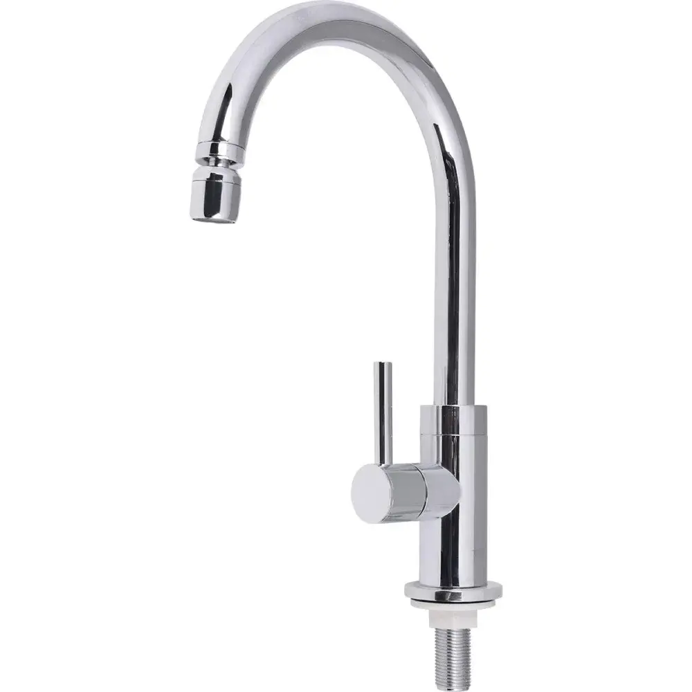 Torneira para cozinha mesa de bica móvel cromada 1/2 Liege